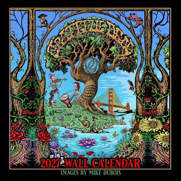 CAL-GD27 // 2027 Grateful Dead Wall Calendar