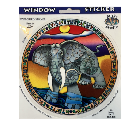 KK-149 // Stained Glass Elephant