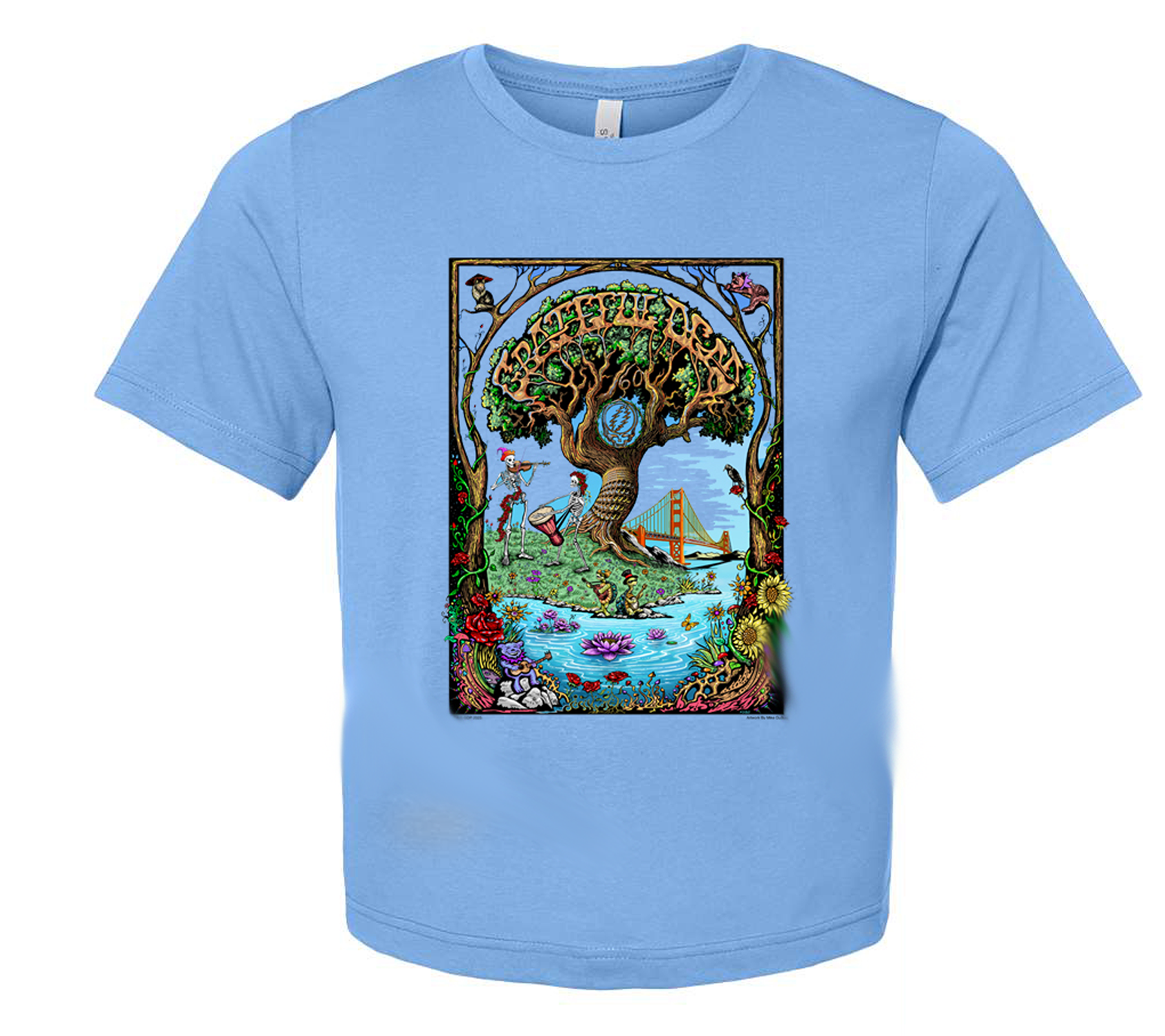 TS-458 // Grateful Dead 60 carolina blue
