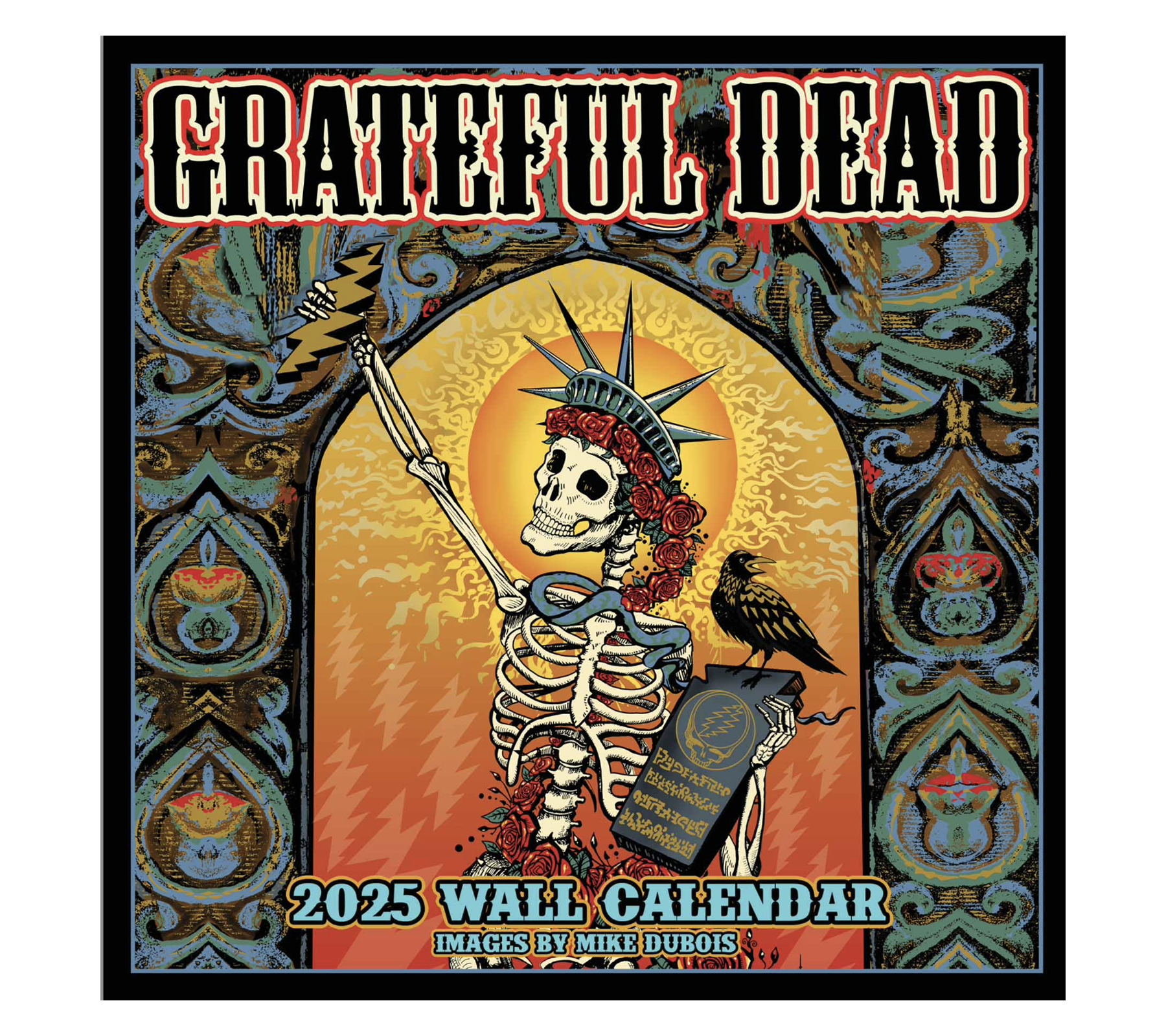 CAL-GD25// 2025 Grateful Dead Wall Calendar