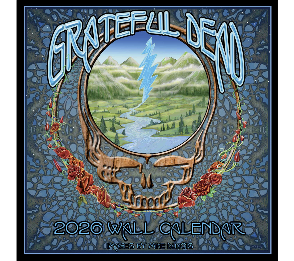 Waheed 26 Gd CAL-GD26// 2026 Grateful Dead Wall Calendar - SALE! – HappyLife Productions