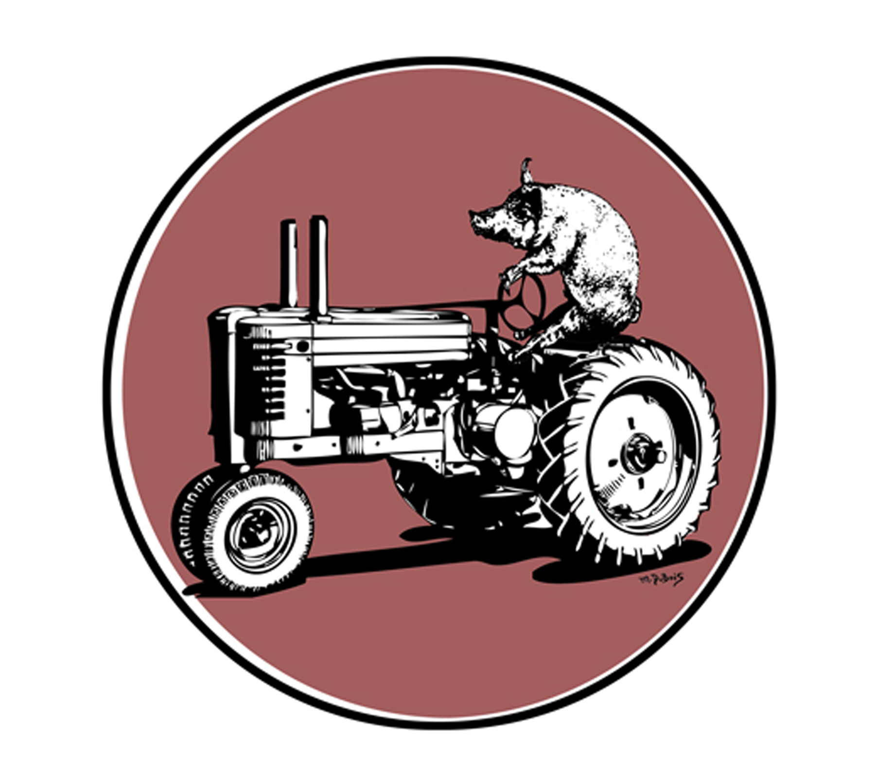 DS-528 // Pig On A Tractor