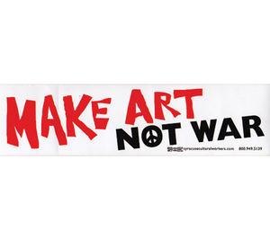S-491 // Make Art Not War